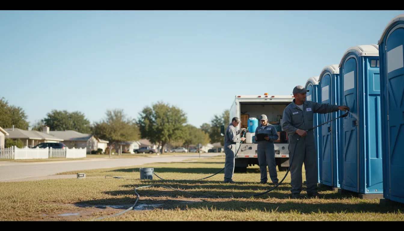 Long-Term Portable Toilet Rental in Bartow, GA near me
